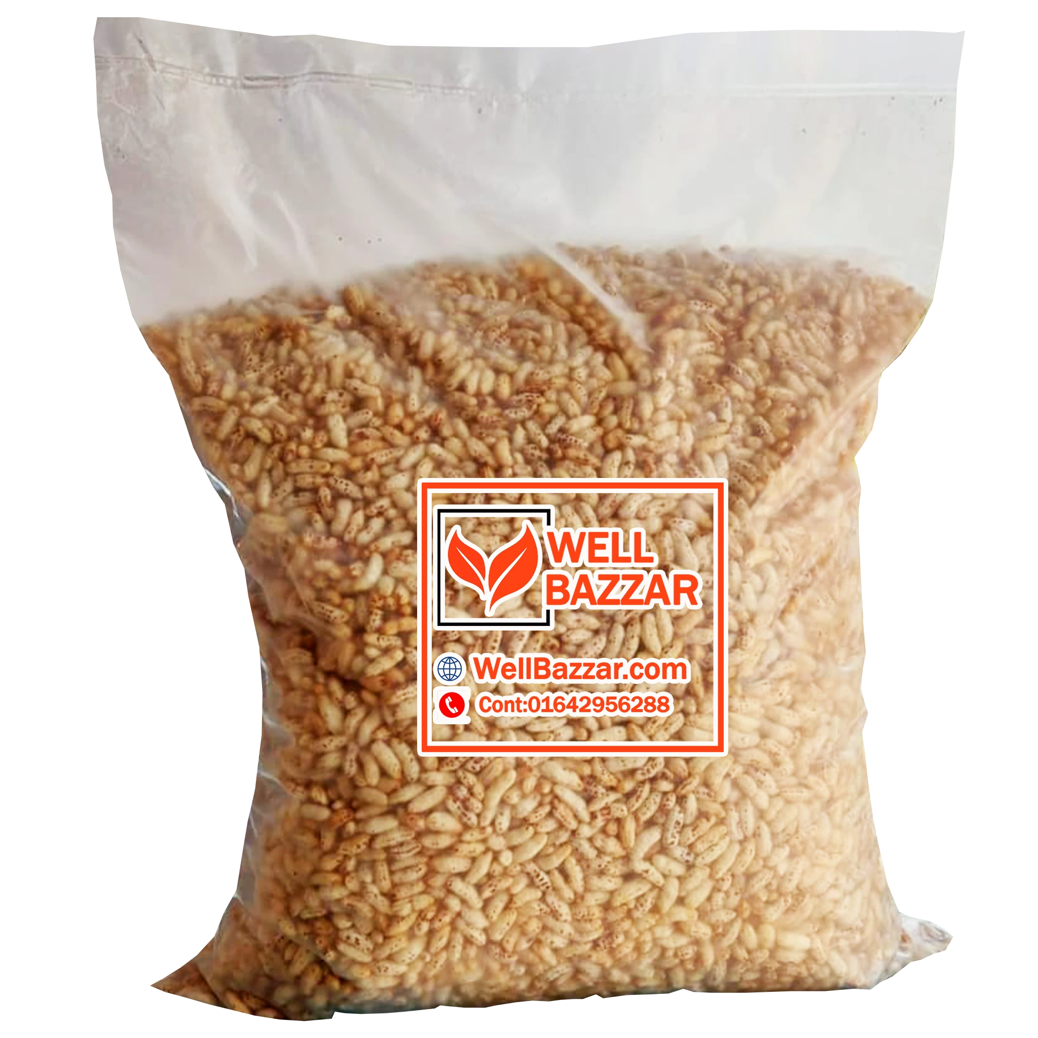 হাতে ভাজা লাল আউশ চালের মুড়ি। Puffed Red Rice – প্রিমিয়াম কোয়ালিটি - Image 2