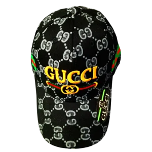 প্রিমিয়াম ব্ল্যাক কটন এমব্রয়ডারি ক্যাপ | Premium Black Cotton Embroidered Cap