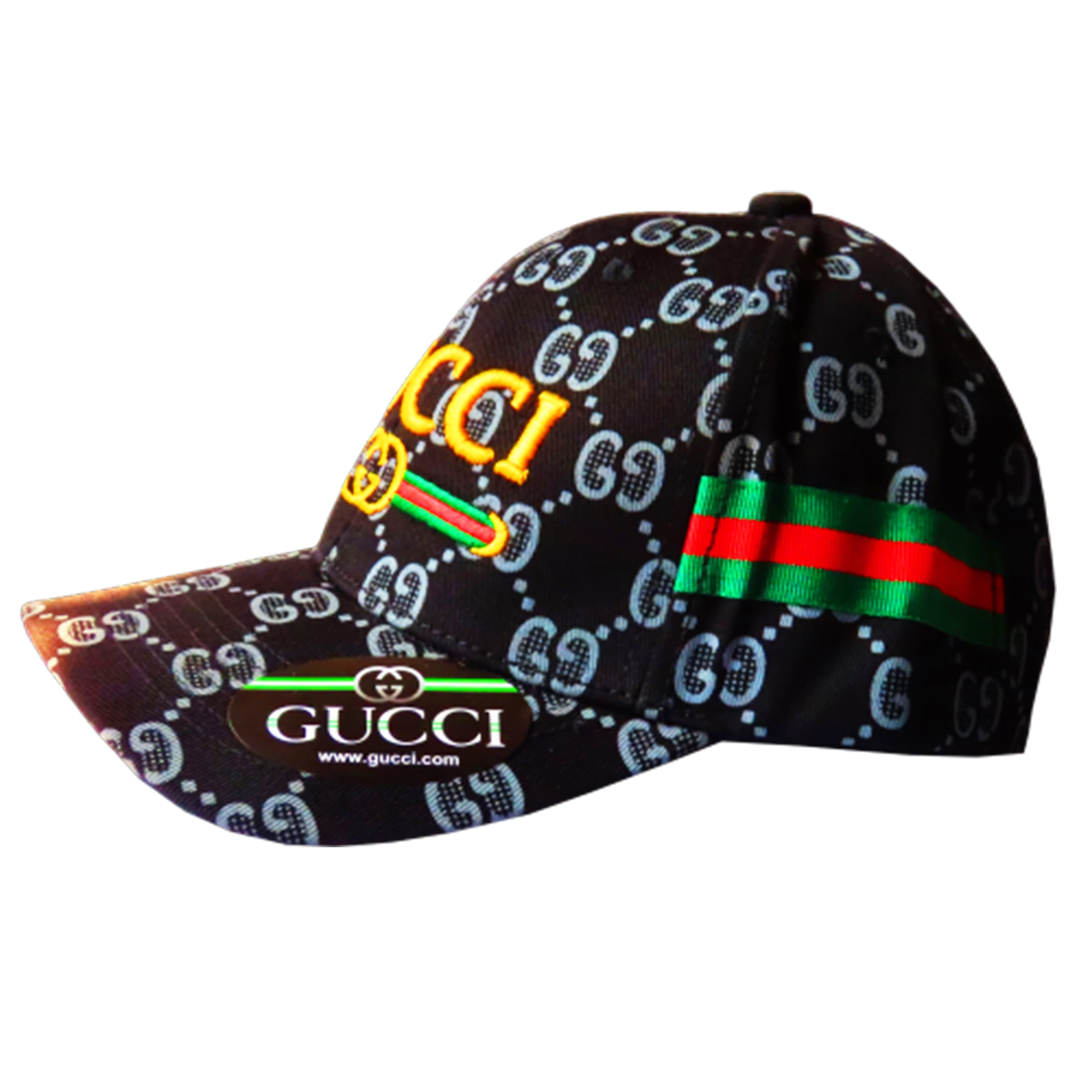 প্রিমিয়াম ব্ল্যাক কটন এমব্রয়ডারি ক্যাপ | Premium Black Cotton Embroidered Cap - Image 3