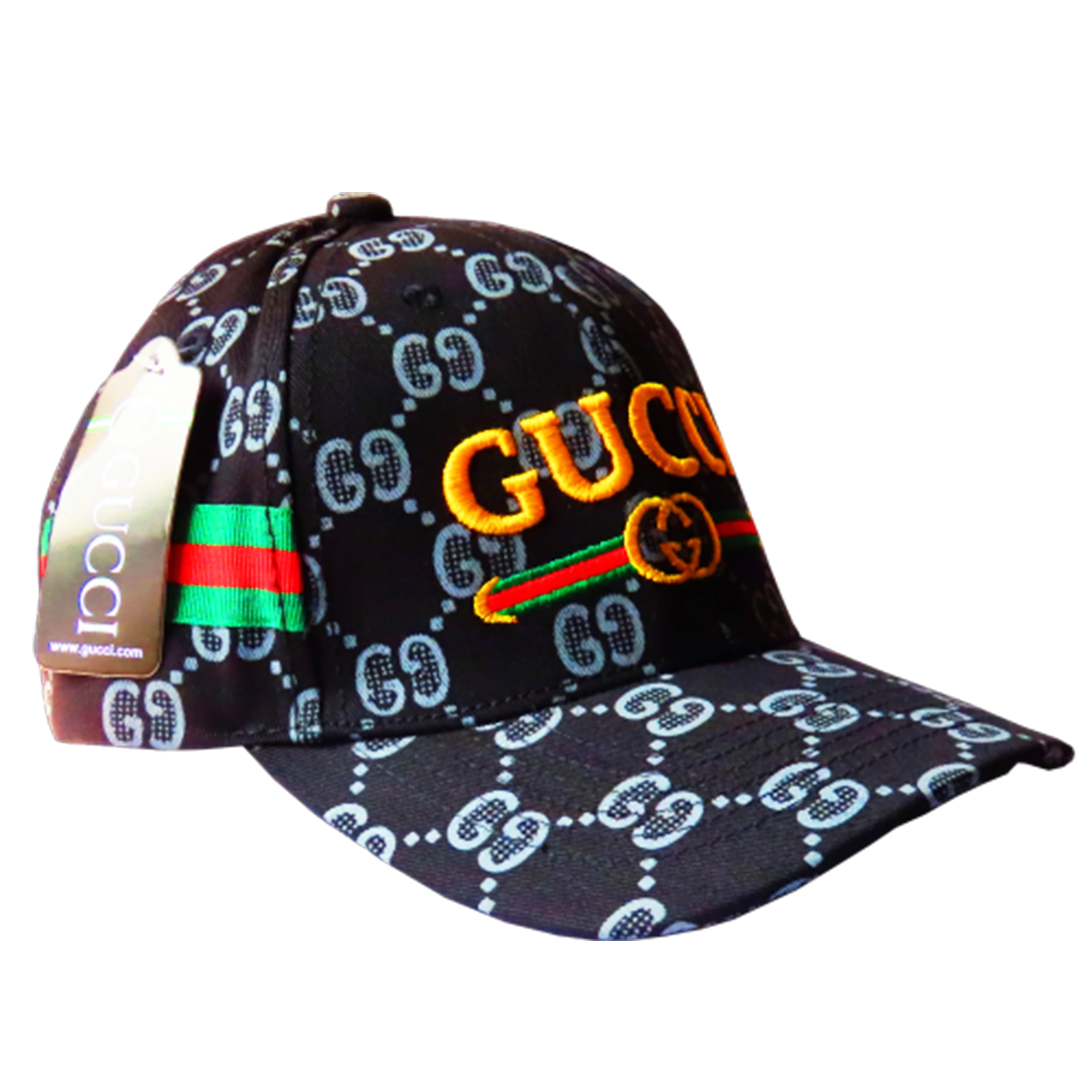 প্রিমিয়াম ব্ল্যাক কটন এমব্রয়ডারি ক্যাপ | Premium Black Cotton Embroidered Cap - Image 4
