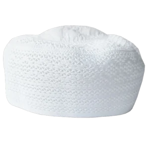 Elite Cotton White Tupi – লাক্সারি কটন টুপি
