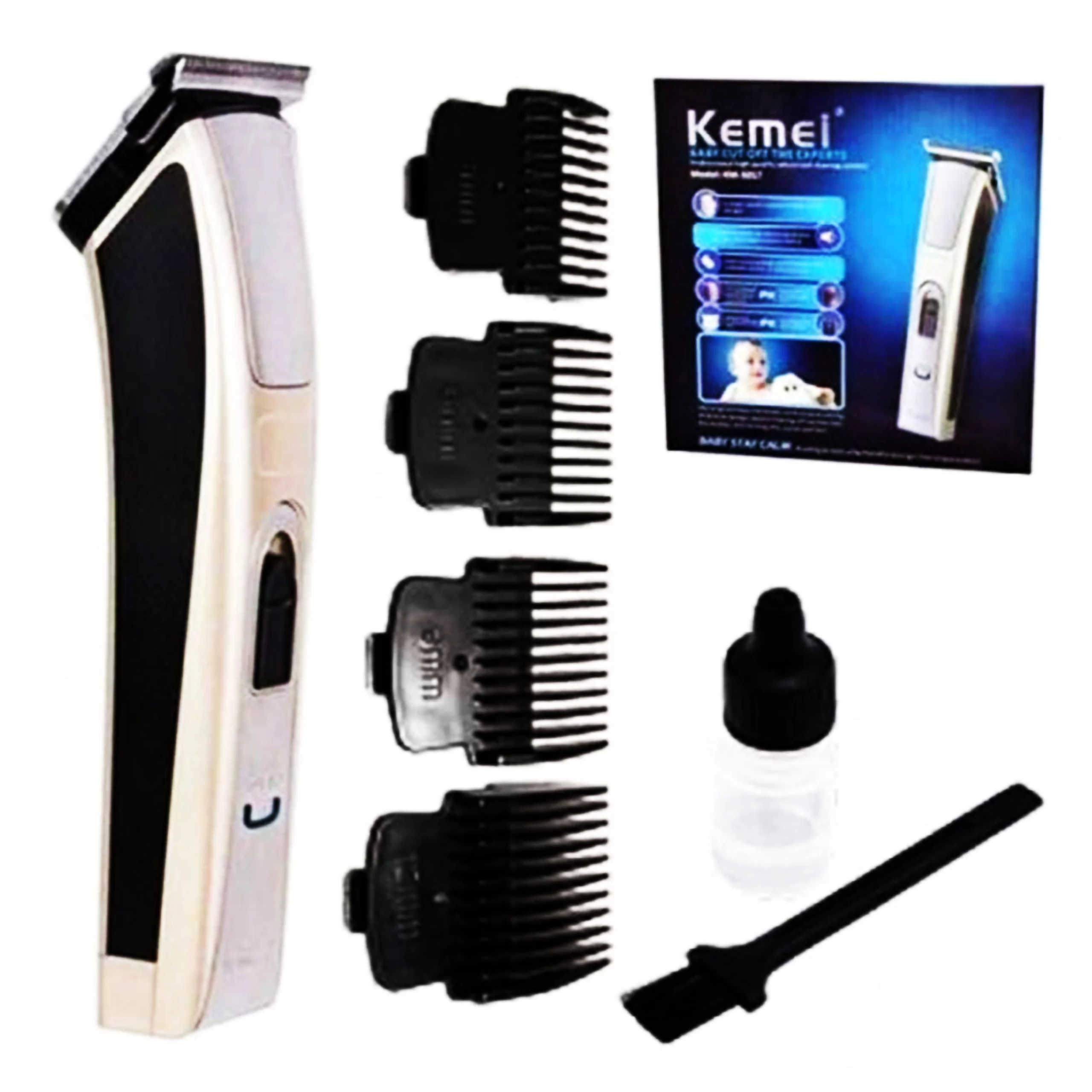 Kemei KM-5017 Hair ClipperBeard Trimmer - Image 3