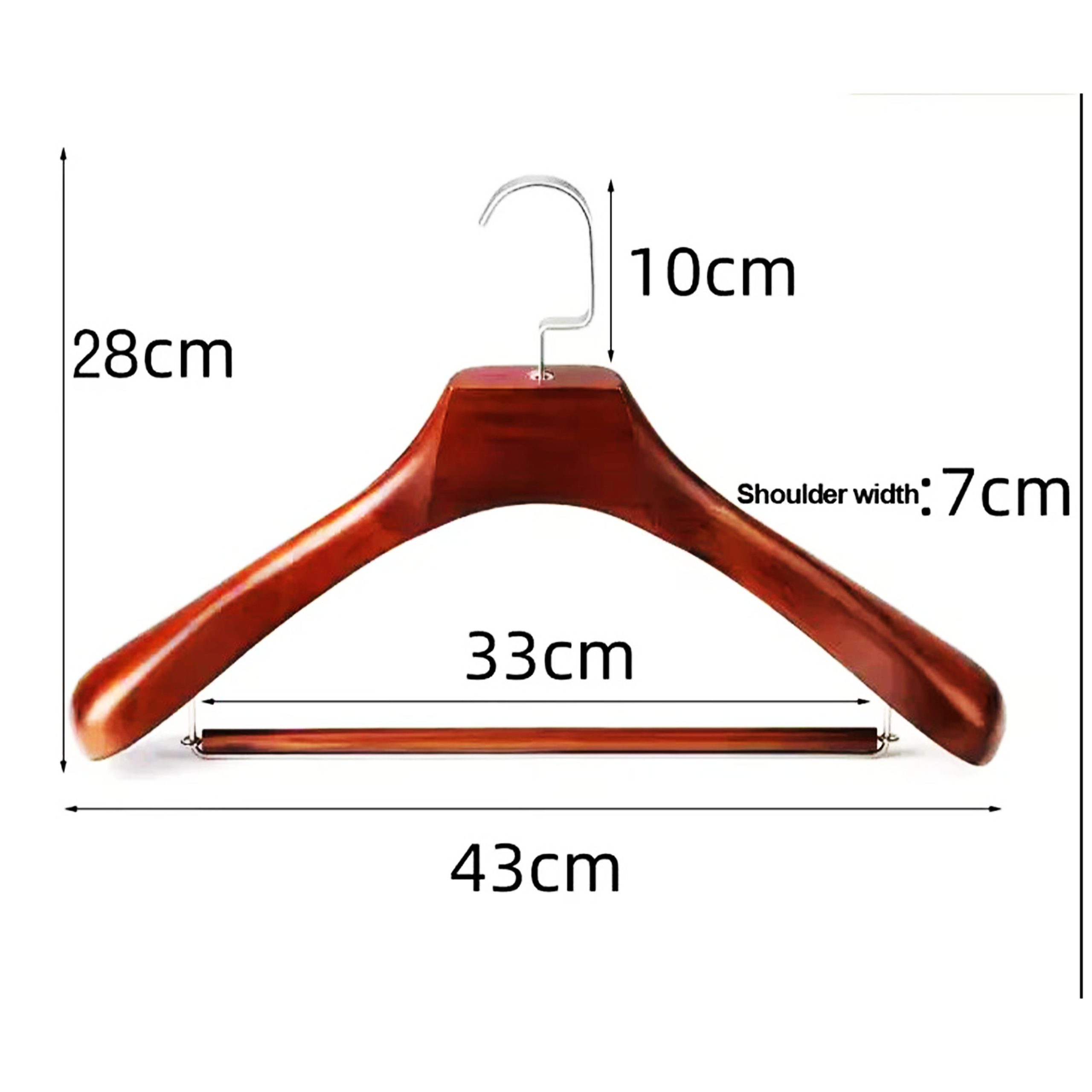Luxury Elegant Wooden Hanger – Durable - Image 6