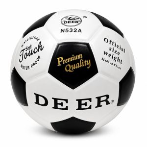 Premium Deer Football Black & White